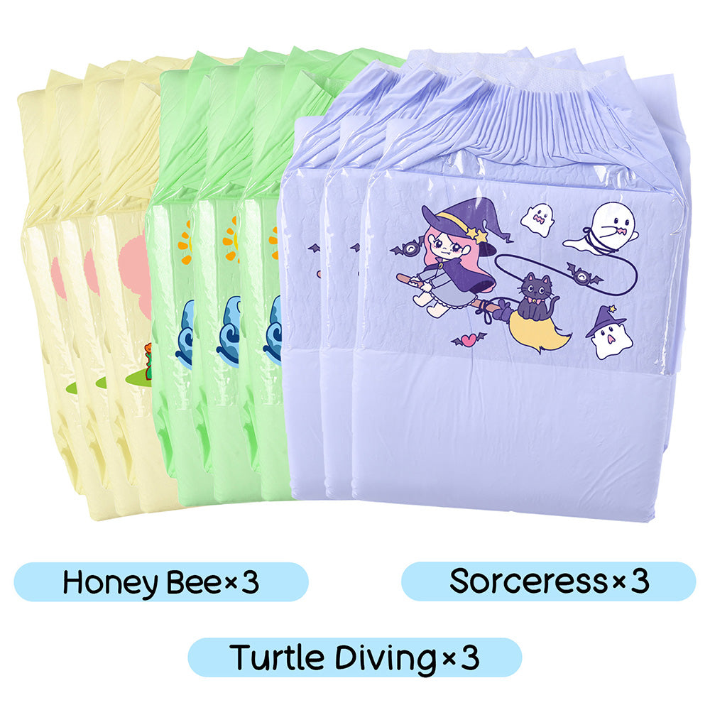 Theme Diaper Mixed Packing set 3-9pcs