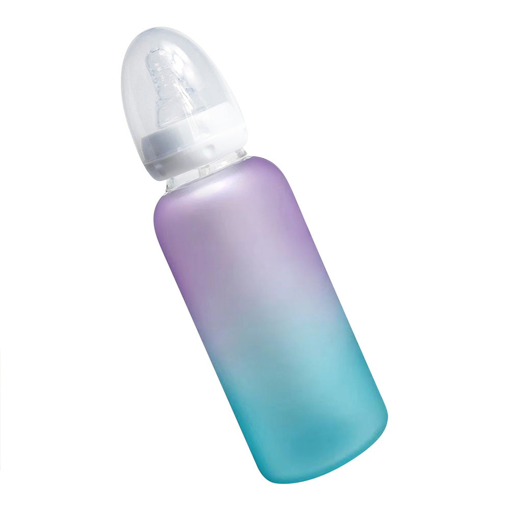 Adult Baby Bottle - Blue Purple