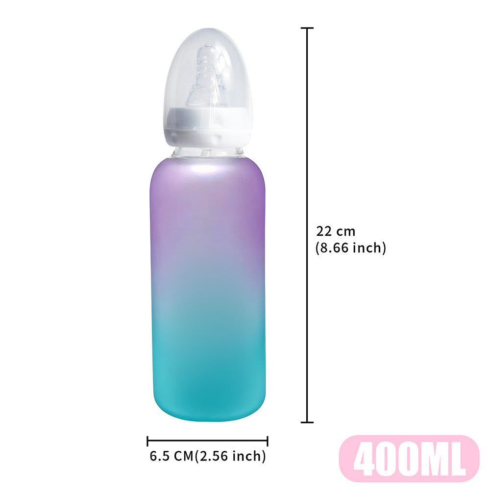 Adult Baby Bottle - Blue Purple