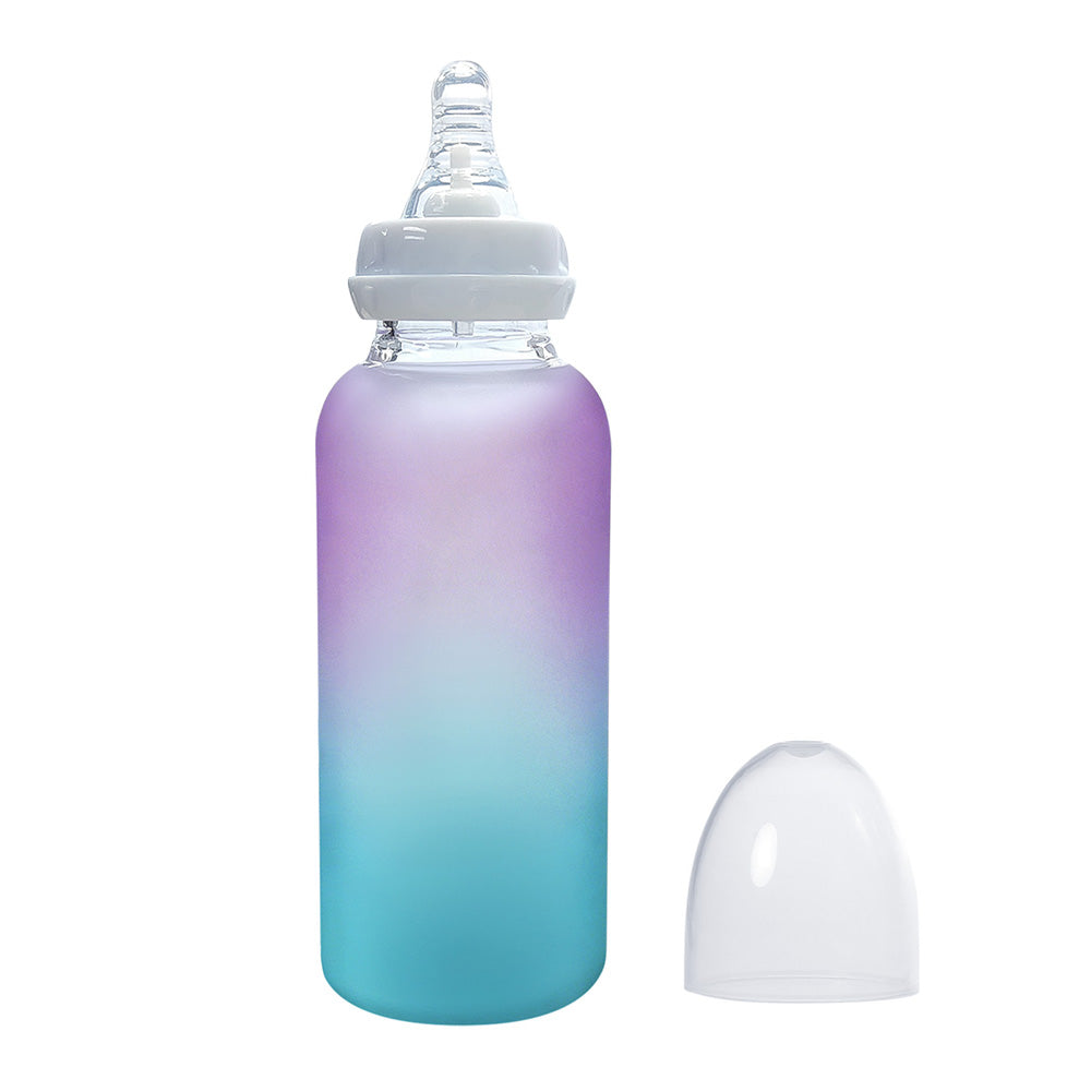 Adult Baby Bottle - Blue Purple