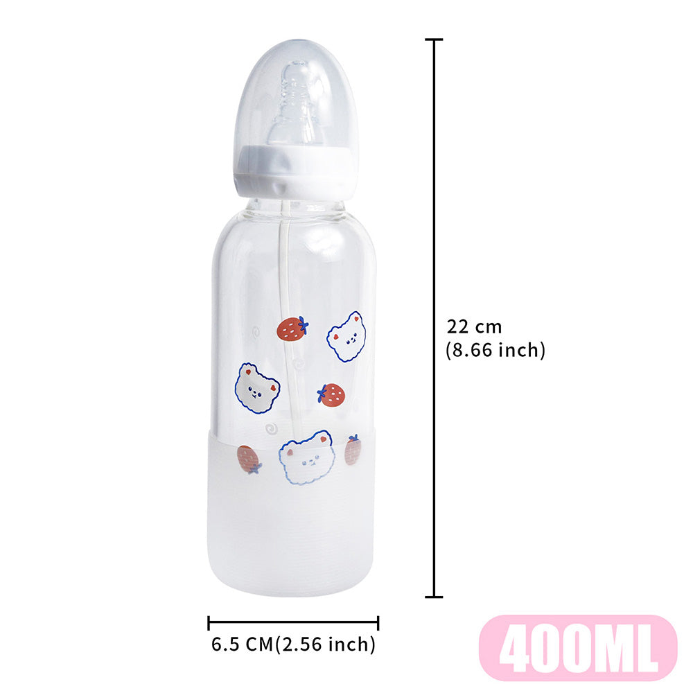 Adult Baby Bottle - Strawberry Bear