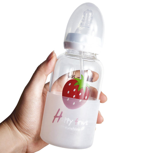 Adult Baby Bottle - Big Strawberry