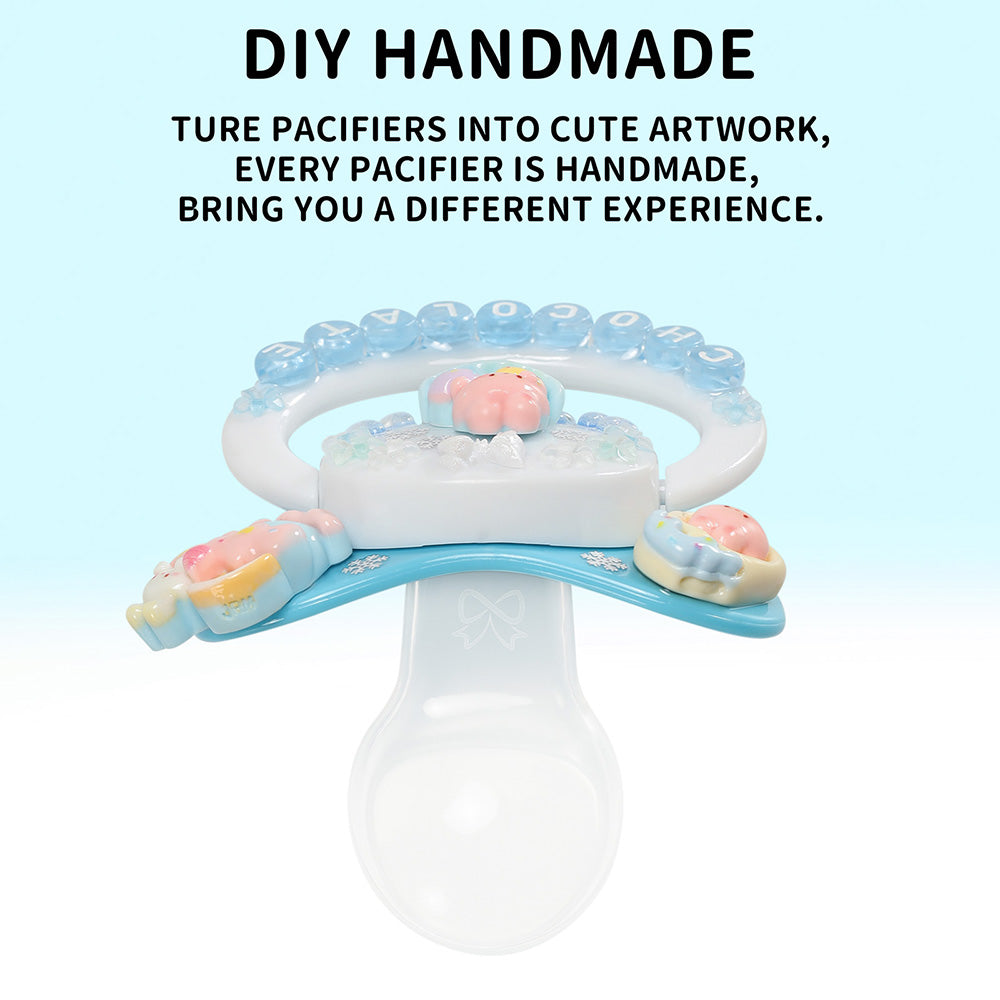 Chocolate Bunny Pacifier