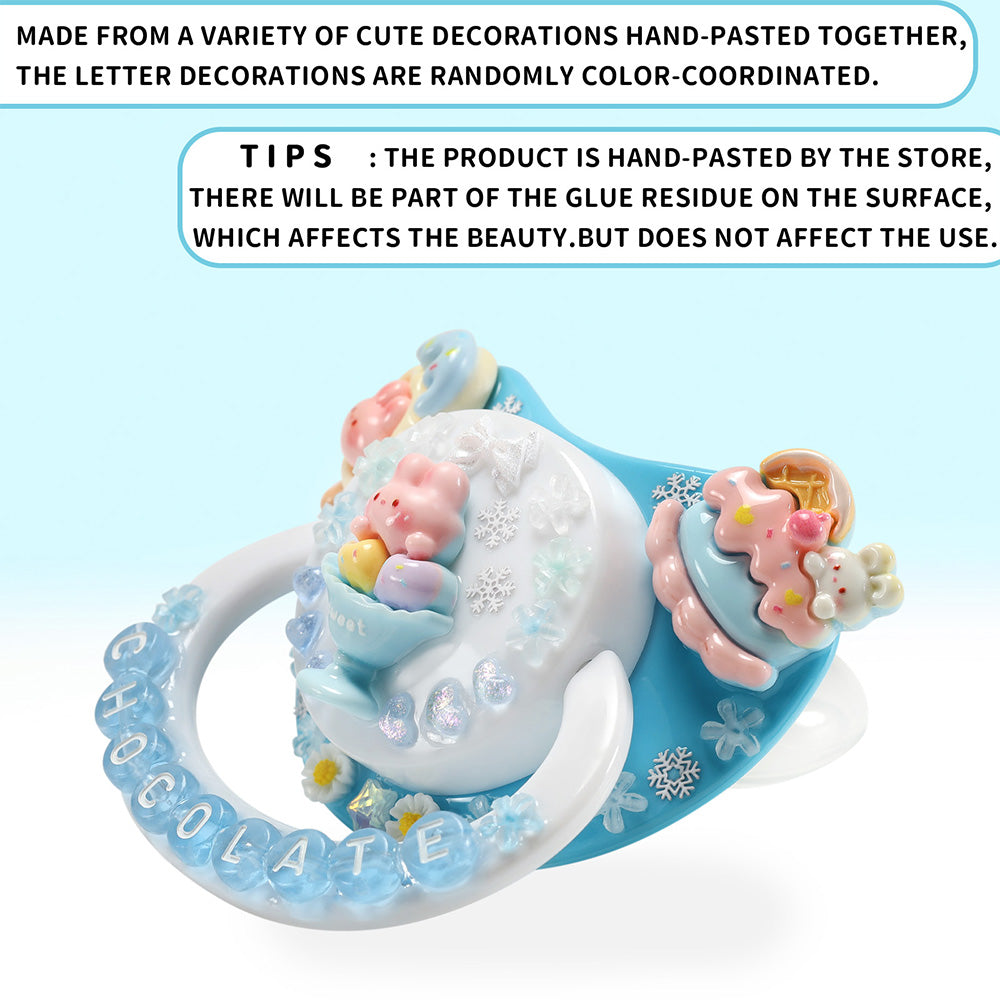 Chocolate Bunny Pacifier