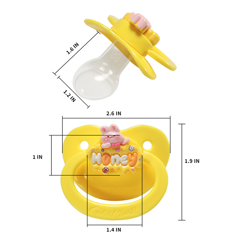 Adult Cutie Pacifier-Honey Bunny