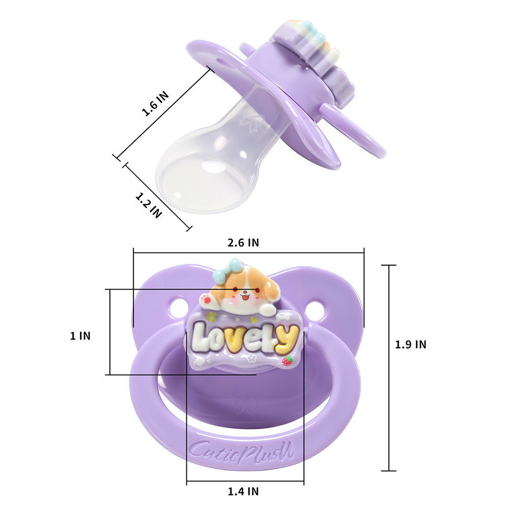 Adult Cutie Pacifier-Lovely Dog