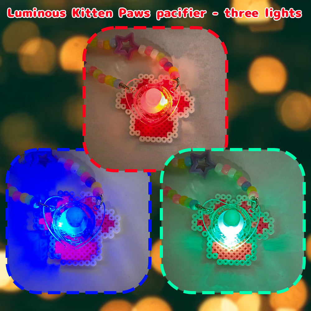 Luminous Kitten Paws pacifier