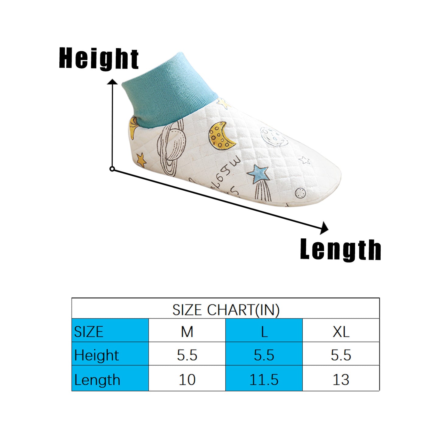 Adult Baby walking socks - Blue