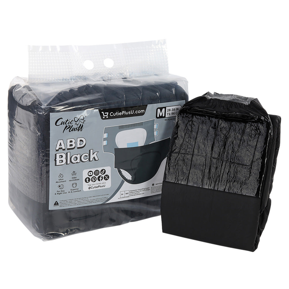 Adult Diaper-ABD Black