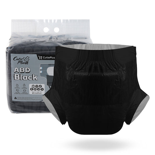 Adult Diaper-ABD Black