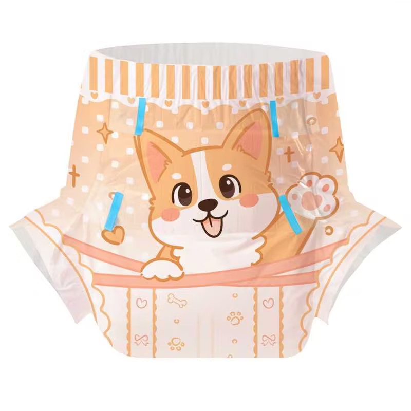 Give Me Five Adult Diaper-Cloth Back