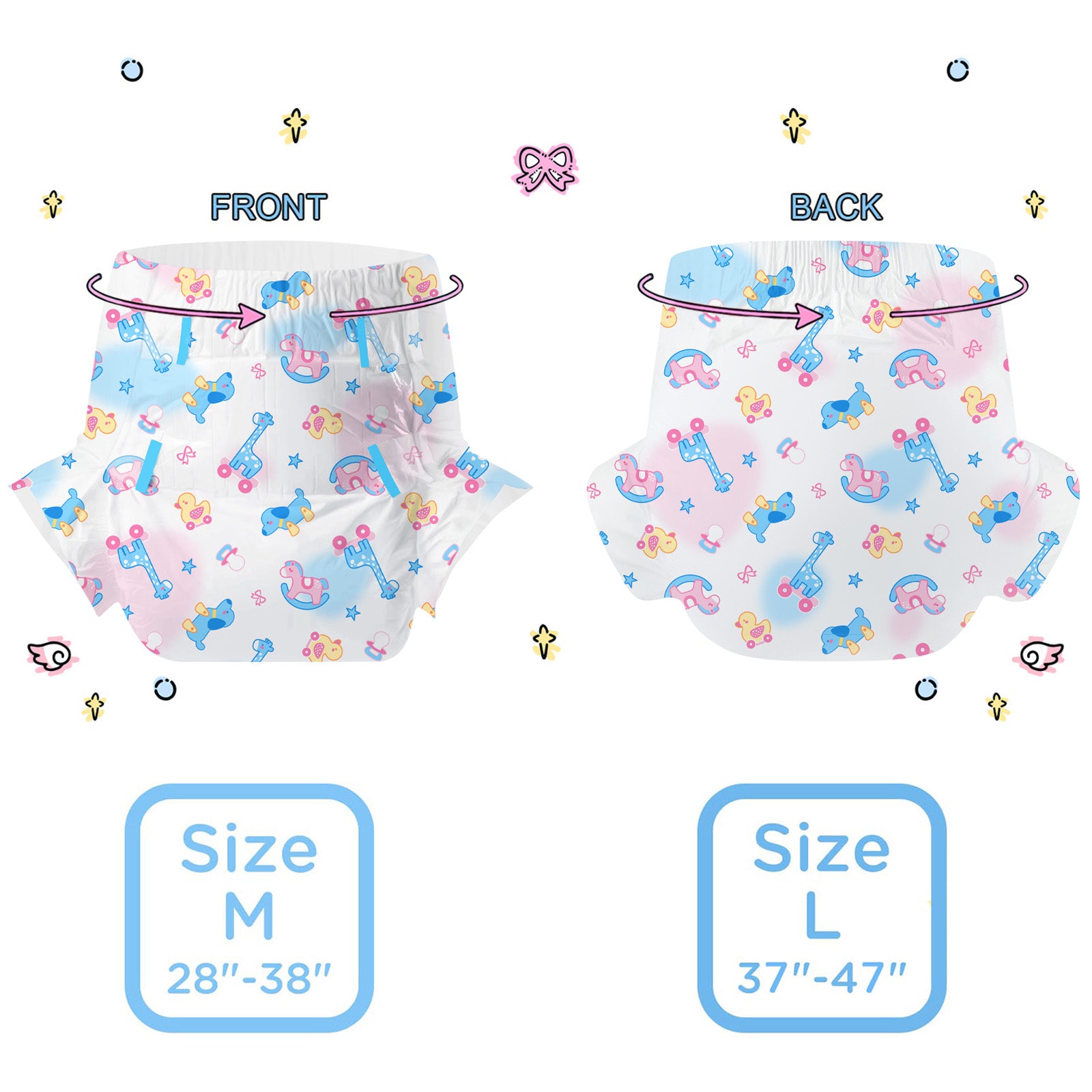 Rocking Fun Adult Diaper – CutiePlusU