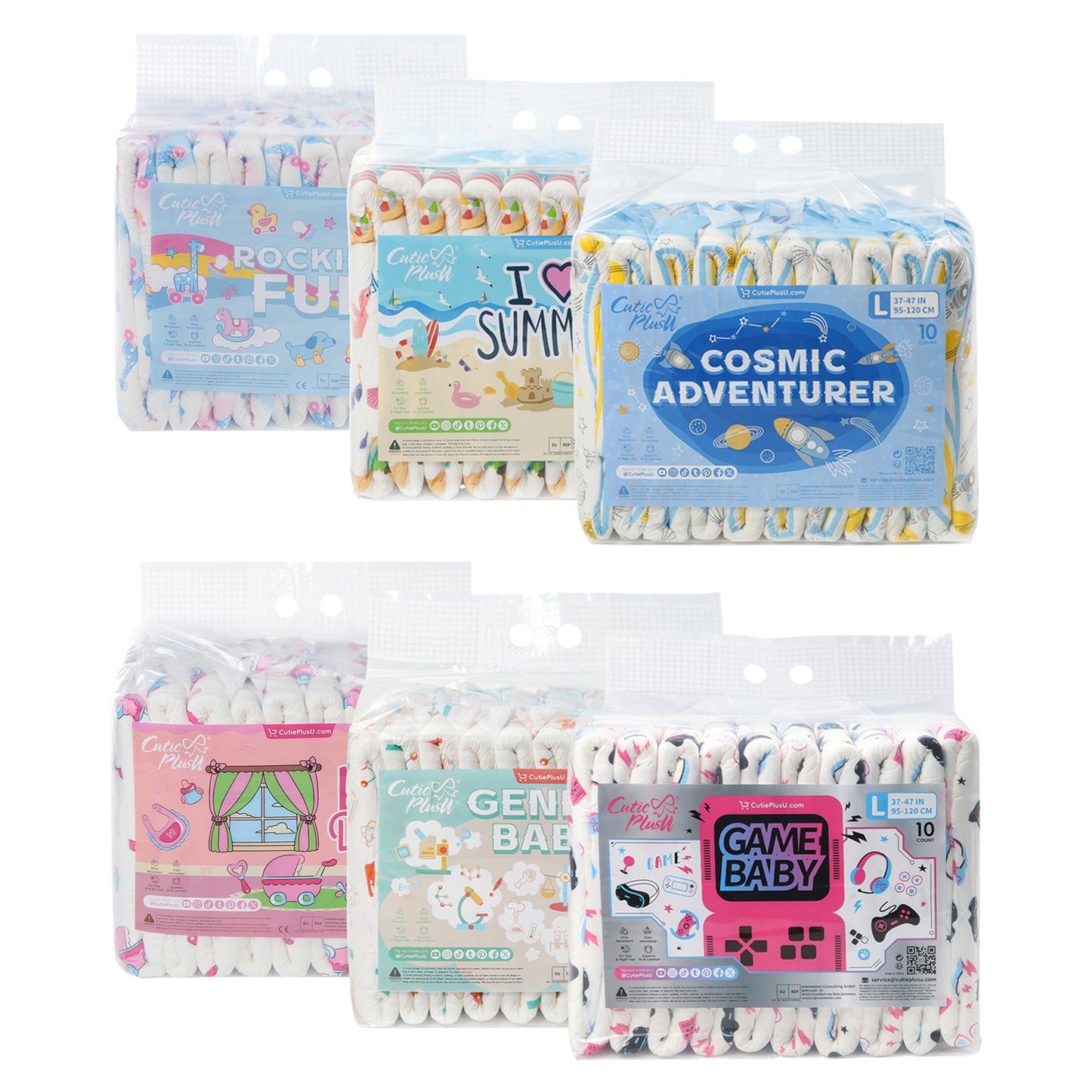 Adult Diaper - Set I