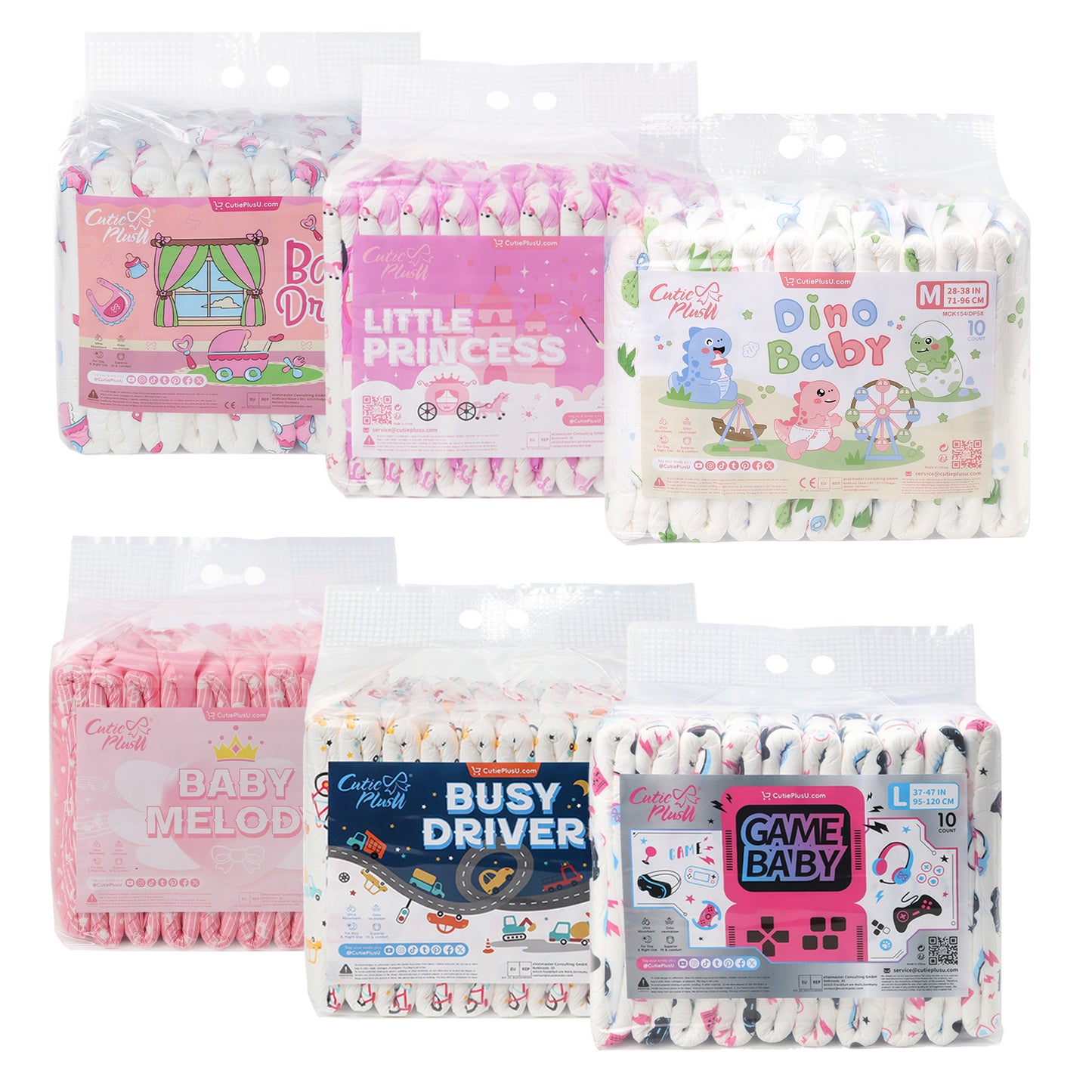 Adult Diaper - Set J