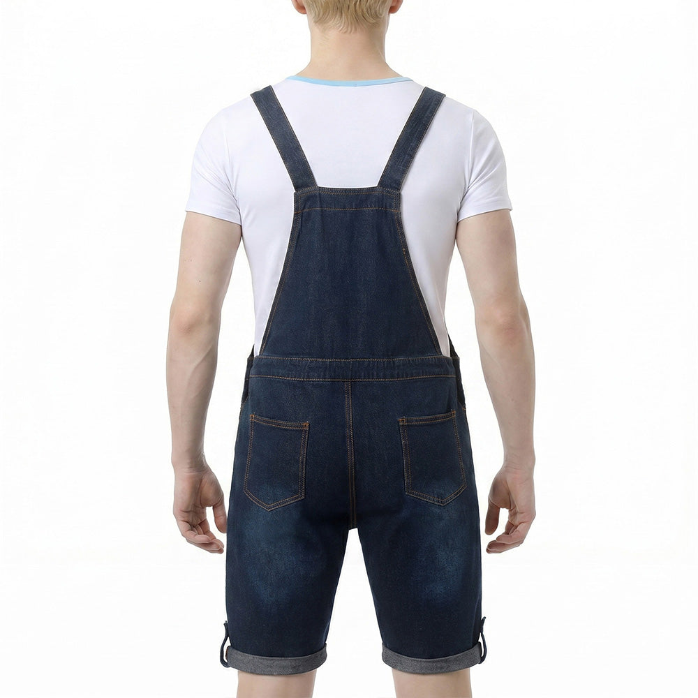 【Pre-sale】Doll's Denim Overalls-Dark blue