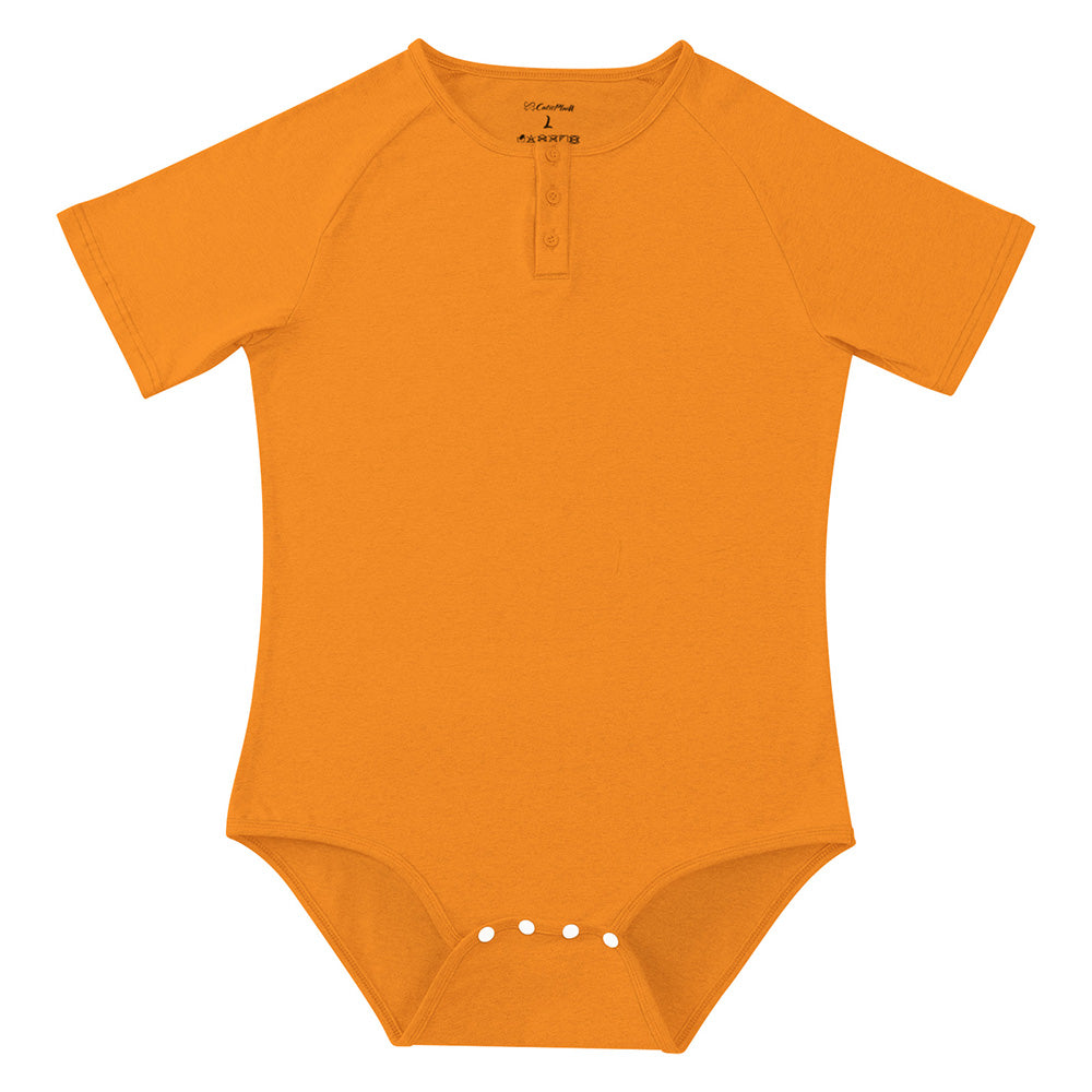 Basic slimming onesie for men-orange