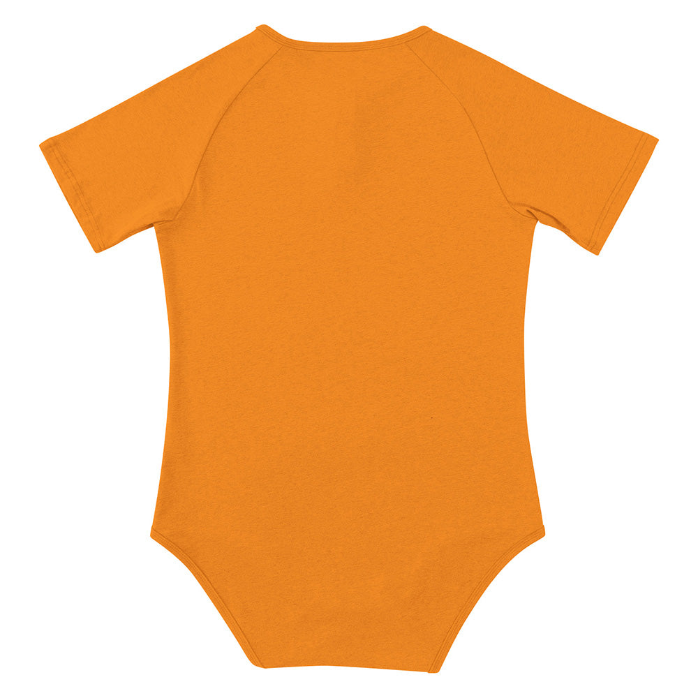 Basic slimming onesie for men-orange