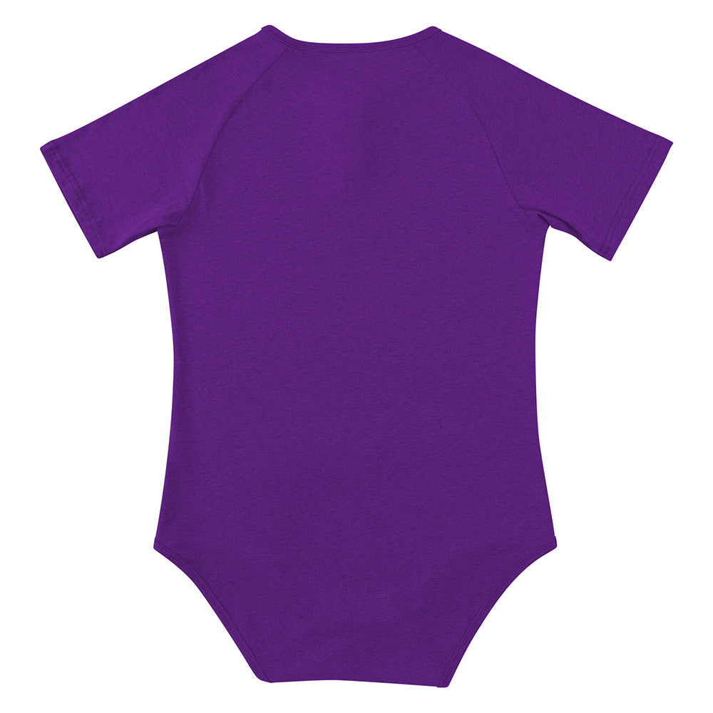 Basic slimming onesie for men-purple
