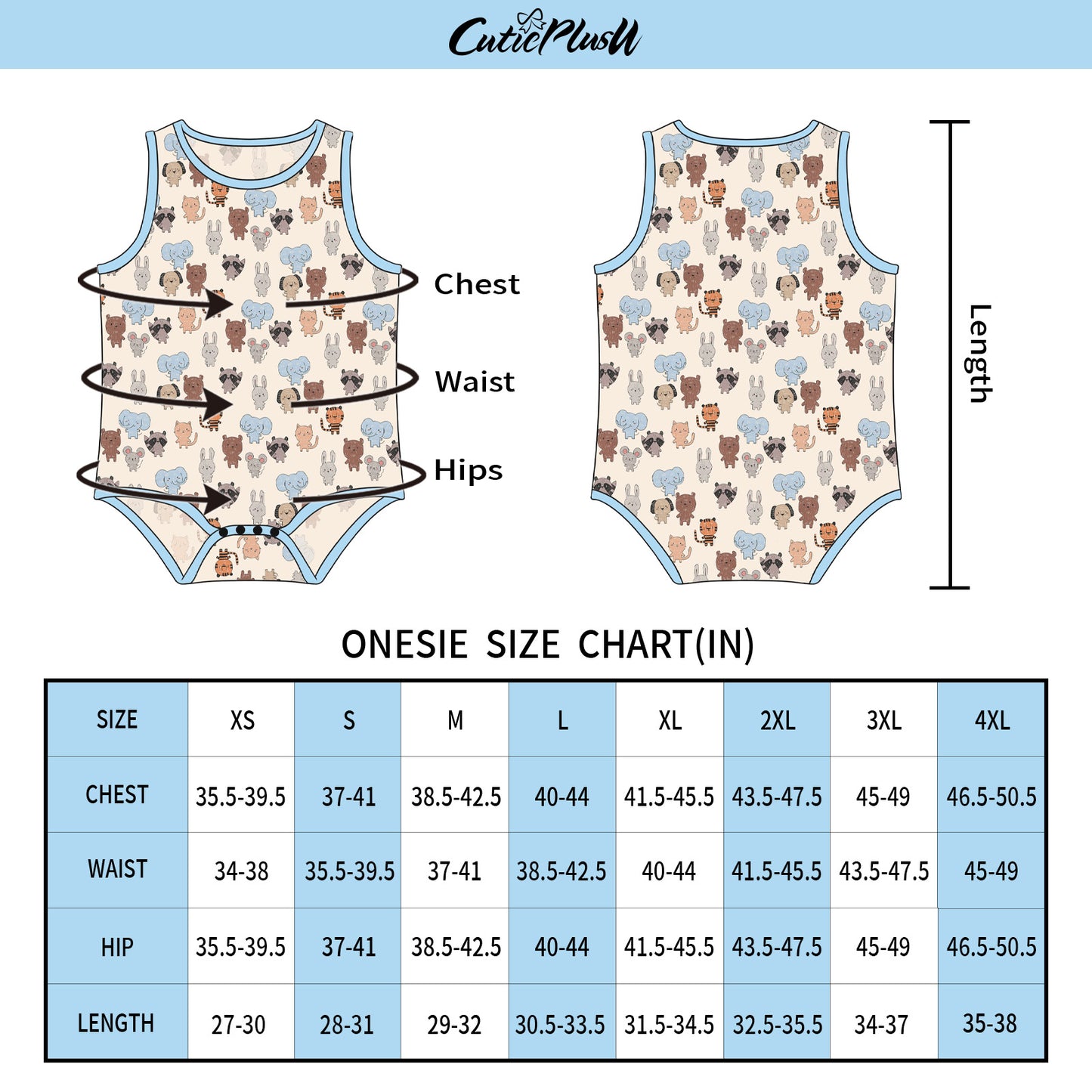Happy Zoo Onesie for Men