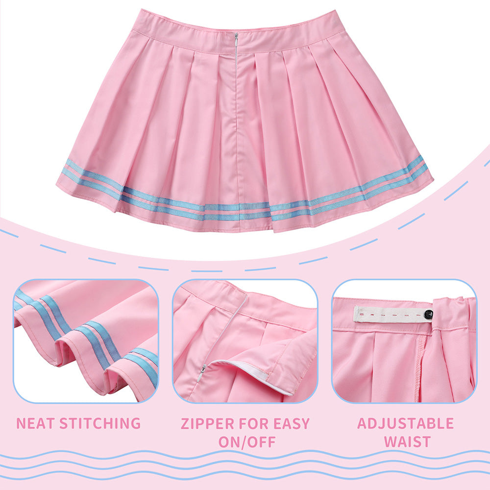 Magical Sailor Skirt Set-Pink