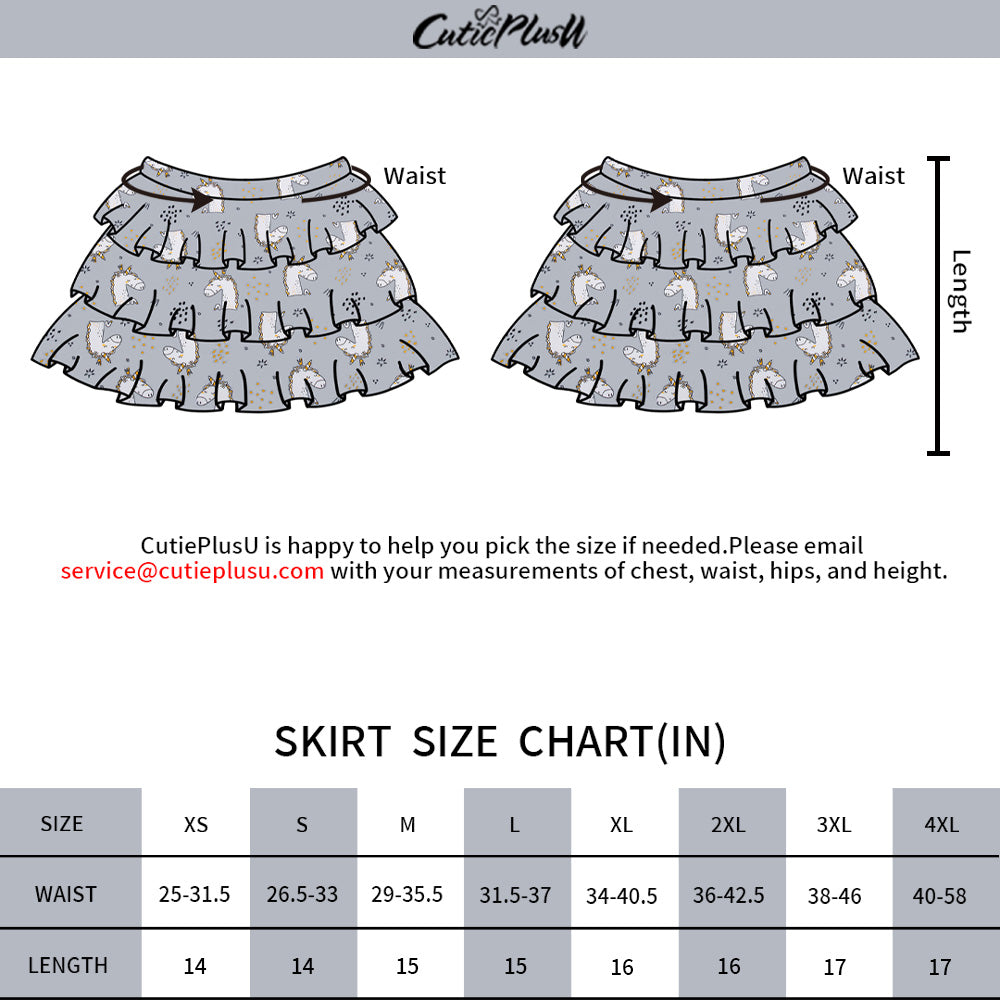Smiling Unicorn Skirt