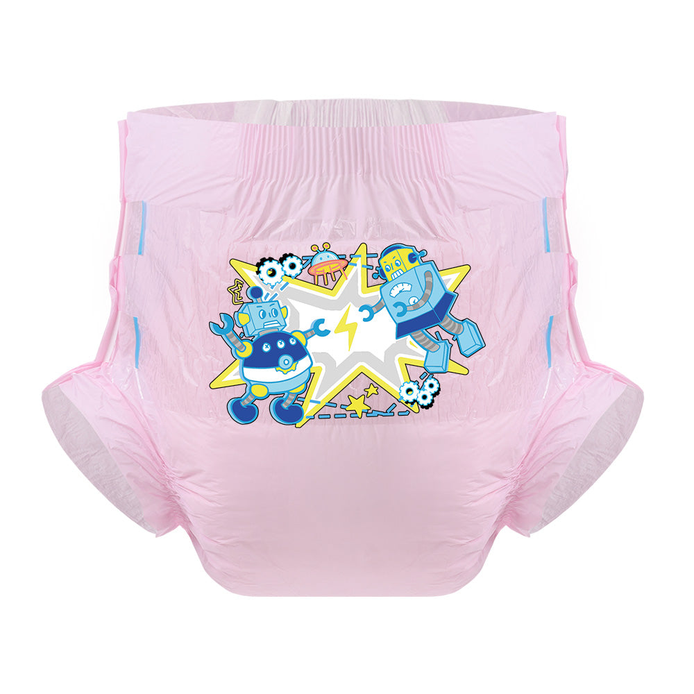 Fighting Robots-Adult Diaper-3 Pcs