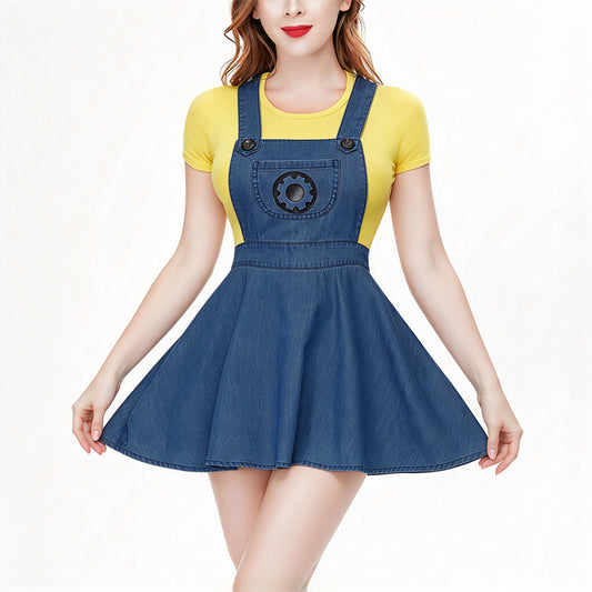 Despicable Me-Minions Onesie Overall Set-Mazarine